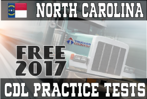 North Carolina 2017 CDL Practice Tests