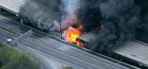 atlanta fire bridge collapse