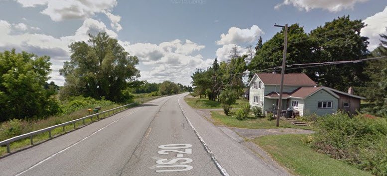 darien tractor trailer rollover feet from house