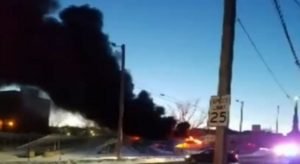 smoke in holyoke ma tractor trailer fire comcast remotes