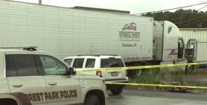 woman found dead in atlanta truck stop crime scene